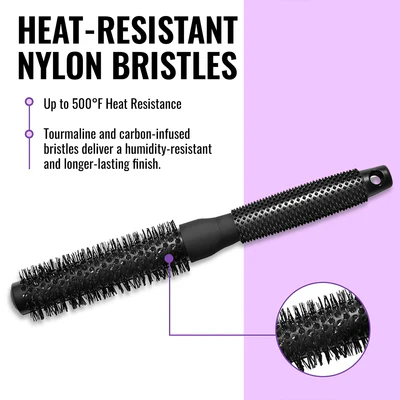 ER25 Ionic Ceramic Round Hair Brush 1½" - Image 4